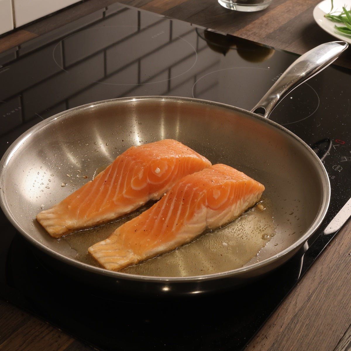 Natuurlijke antiaanbakpan zonder PFAS 28 cm