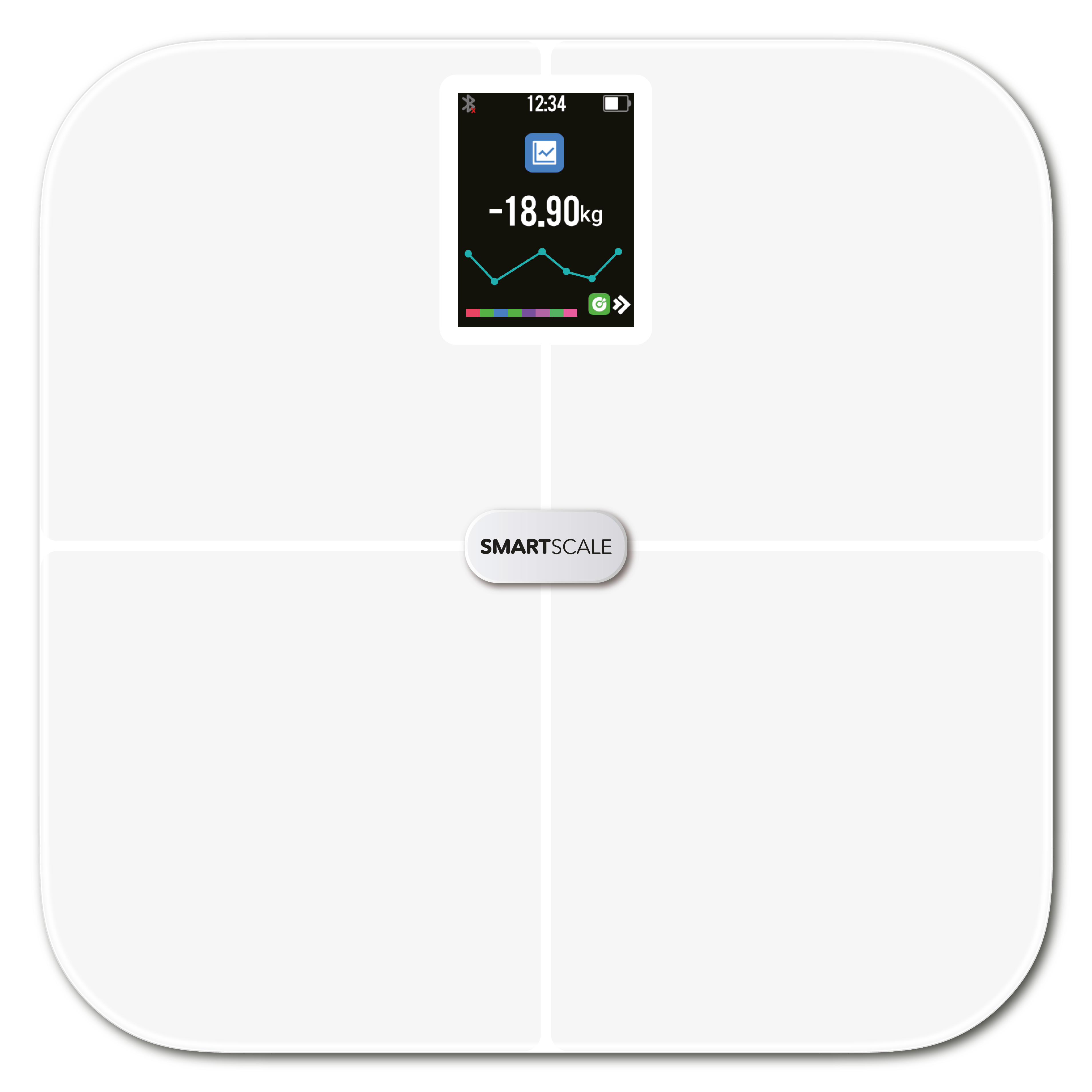 SmartScale lichaamsanalyseweegschaal met 25 metingen